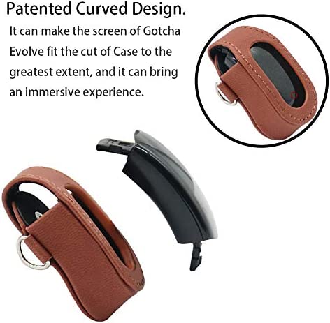 Case for Gotcha Evolve, Evolve Case with Keychain Carabiner. Black. by Logity